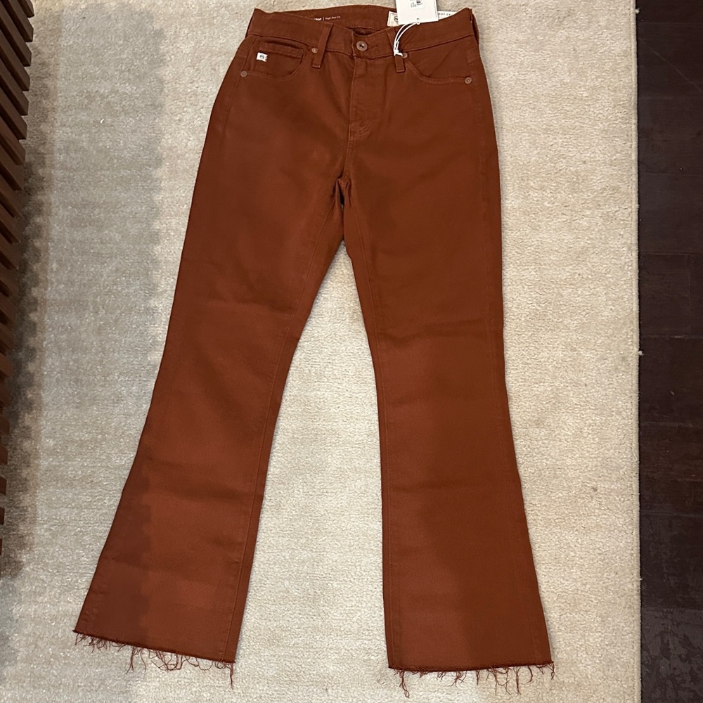 Women's Flared Brown Jeans